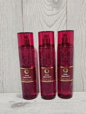 Bath & Body Works Pink Obsessed Fine Fragrance Mist X3